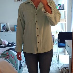 L.L.Bean oversized cordoruy shirt